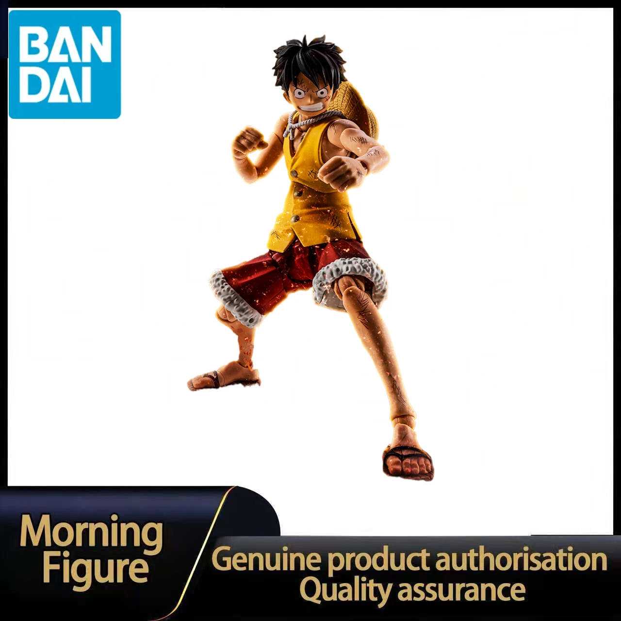 

In Stock BANDAI SPIRITS SHFiguarts One Piece Monkey D Luffy Marineford Summit Battle Action Figure Collection