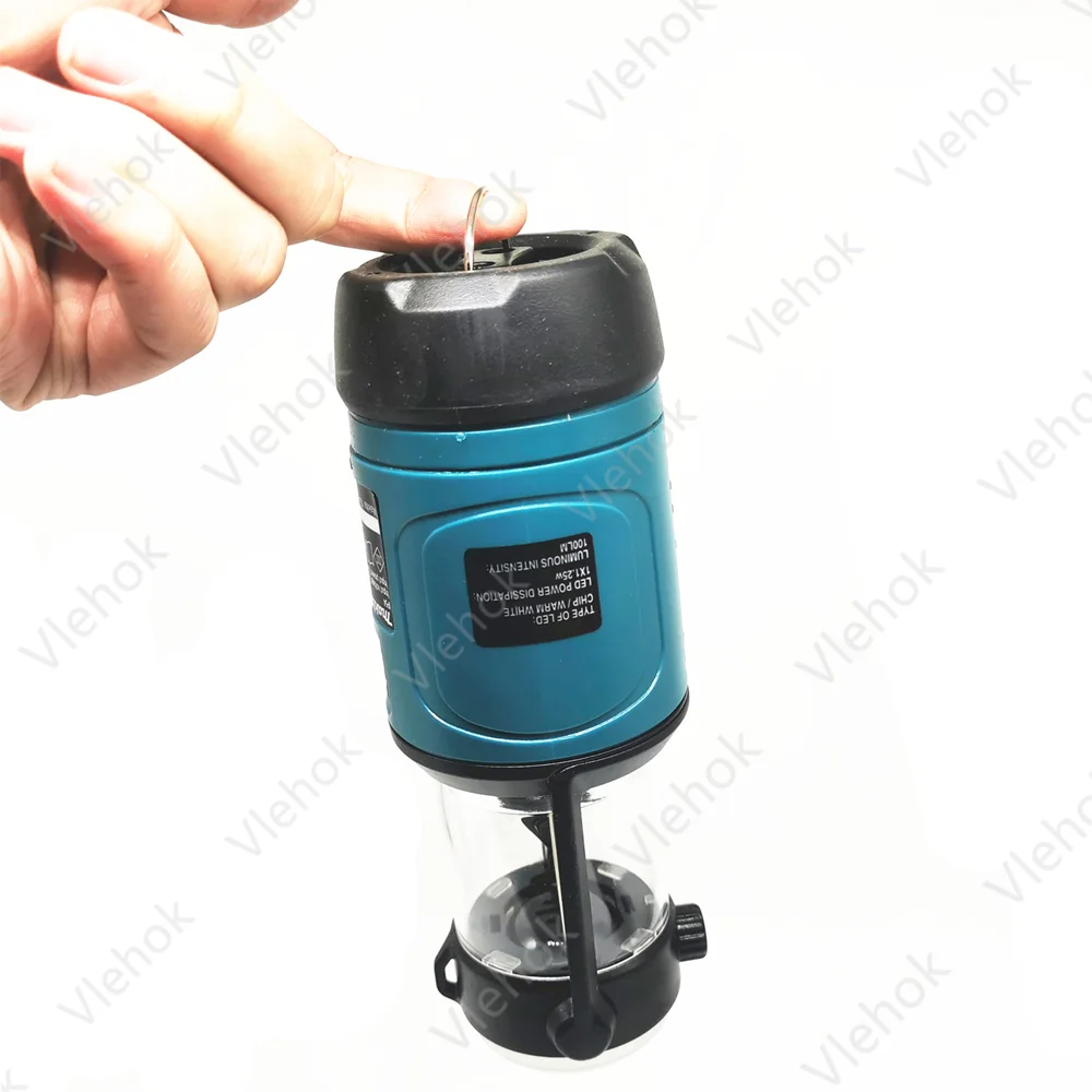 Makita ML102 7.2V Work Light Lithium-Ion Cordless LED Lantern/Flashlight with Bare Outdoor Light Hanging Lamp Tool Only