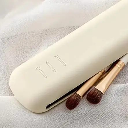 

Travel Makeup Brush Holder Silicone Cosmetic Brushes Bag Makeup Sponge Case Portable Waterproof Makeup Tools For Women Girls