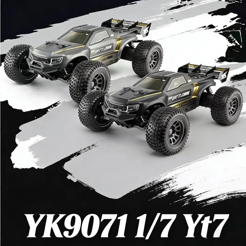 

Радиоуправляемая машина YIKONG YK9071 1/7 Yt7 Pro, электрический внедорожник с полным приводом, бесщеточный двигатель, гоночная модель для взрослых, подарок, игрушка на радиоуправлении.