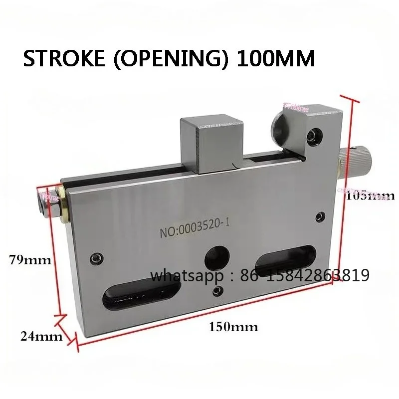 CNC  Slow Wire Cutting Special  Clamping Range 0-50 0-100 Manual Stainless Steel Vise Wanli Clamp