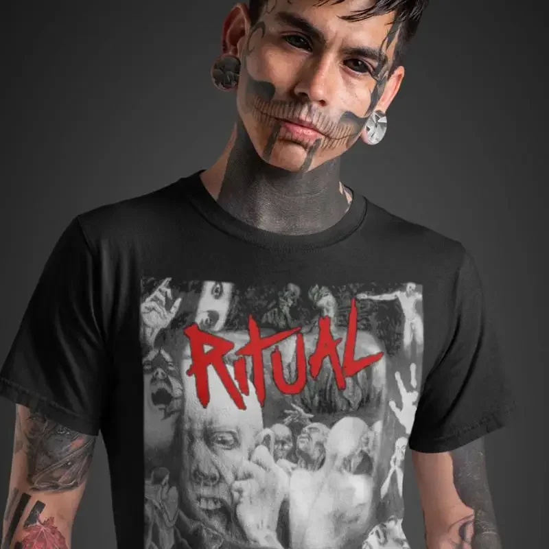 Ritual T-ShirtDesigner Shirt Sport Anime Aesthetic Clothing