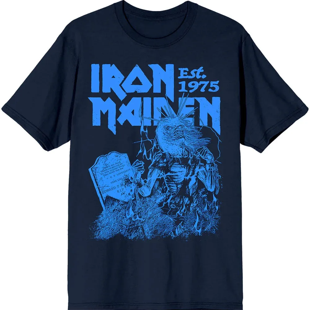 

Iron Maiden Est. 1975 Life After Death Stamp T-shirt Size S-4XL High-end Luxury Is for Both Men and Women Top Y2k