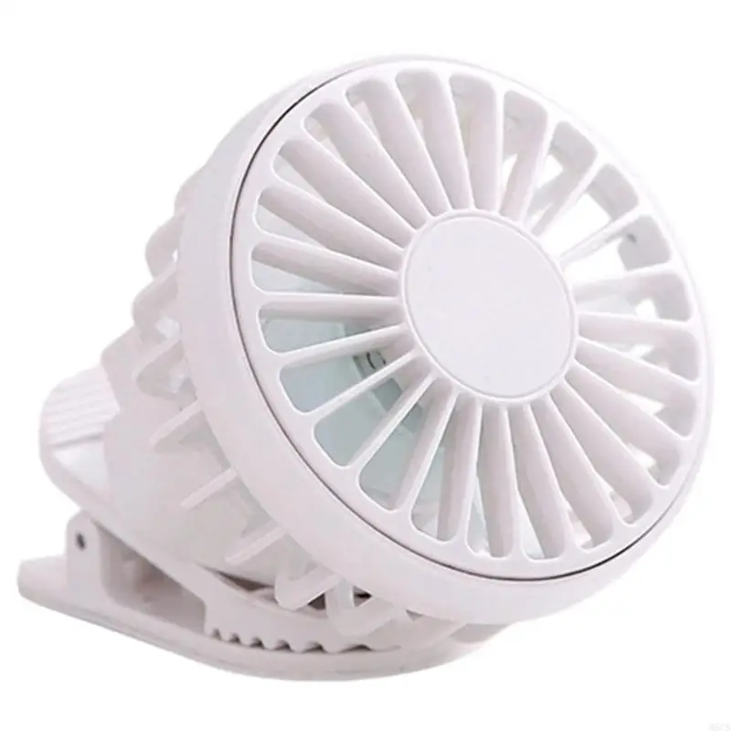 M6CB wiederaufladbarer Schreibtischlüfter tragbarer 3 Geschwindigkeiten Solar -Antriebslüfter für die Verwendung von Heimreisen