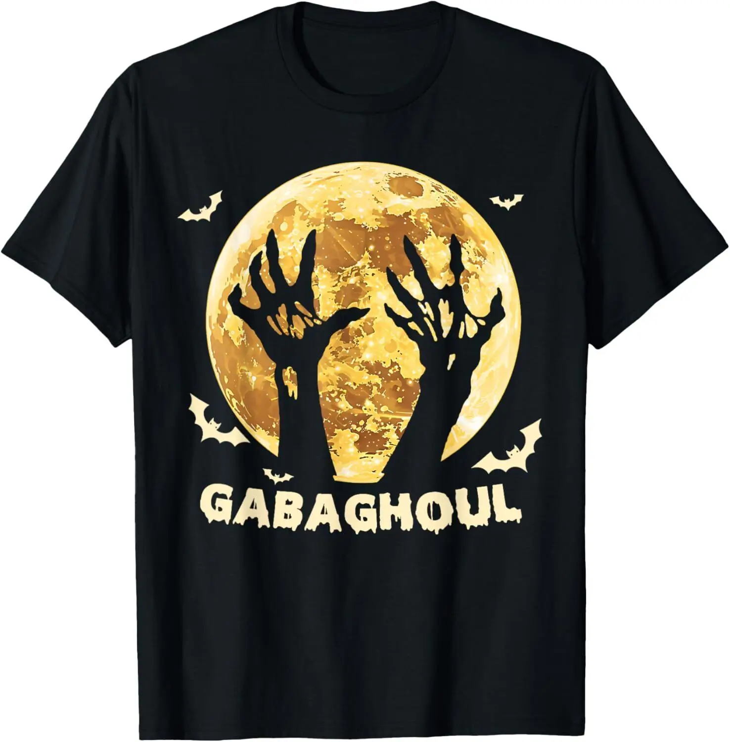 Gabaghoul Ghost Italian Ham Halloween Gabagool Parody T-Shirt