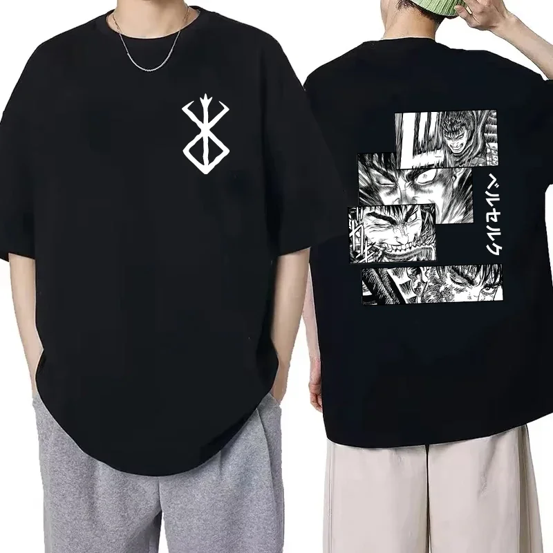 Men's Short Sleeve T-Shirt with Print Design from the Anime 