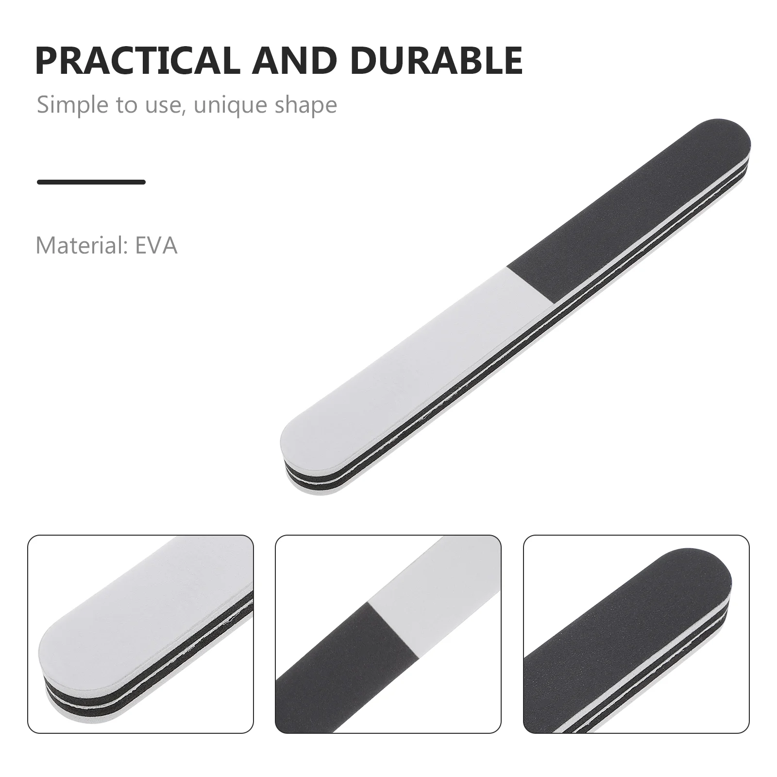 5 Pcs EVA Sanding Sticks Polishing Tool Multi Grit Range Lasting Versatile Grinding Bars Plastic Models Abrasives