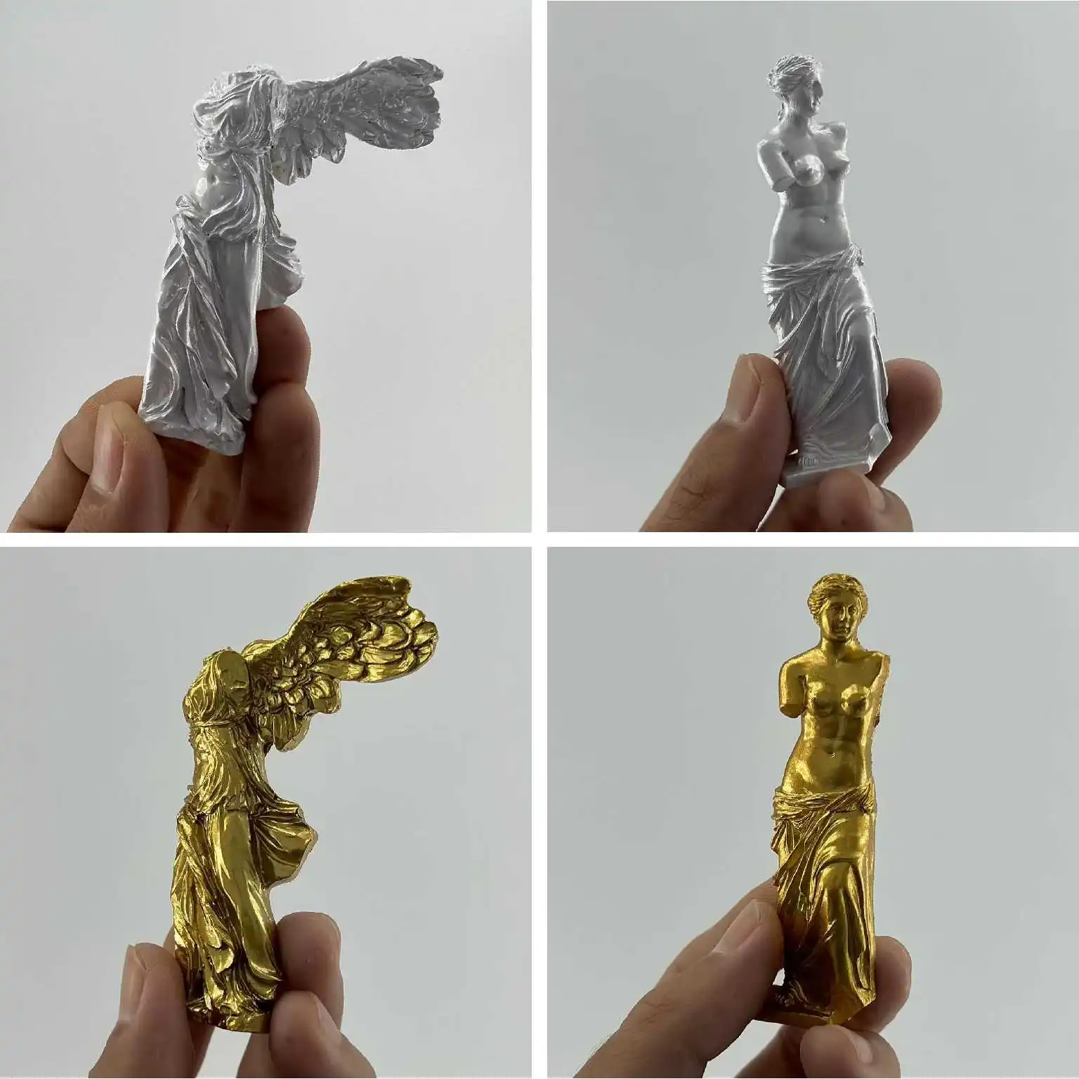 

Goddess of Victory, Broken Arm Venus Refrigerator Sticker Travel Memorial Decorative Crafts Resin Painted Magnet