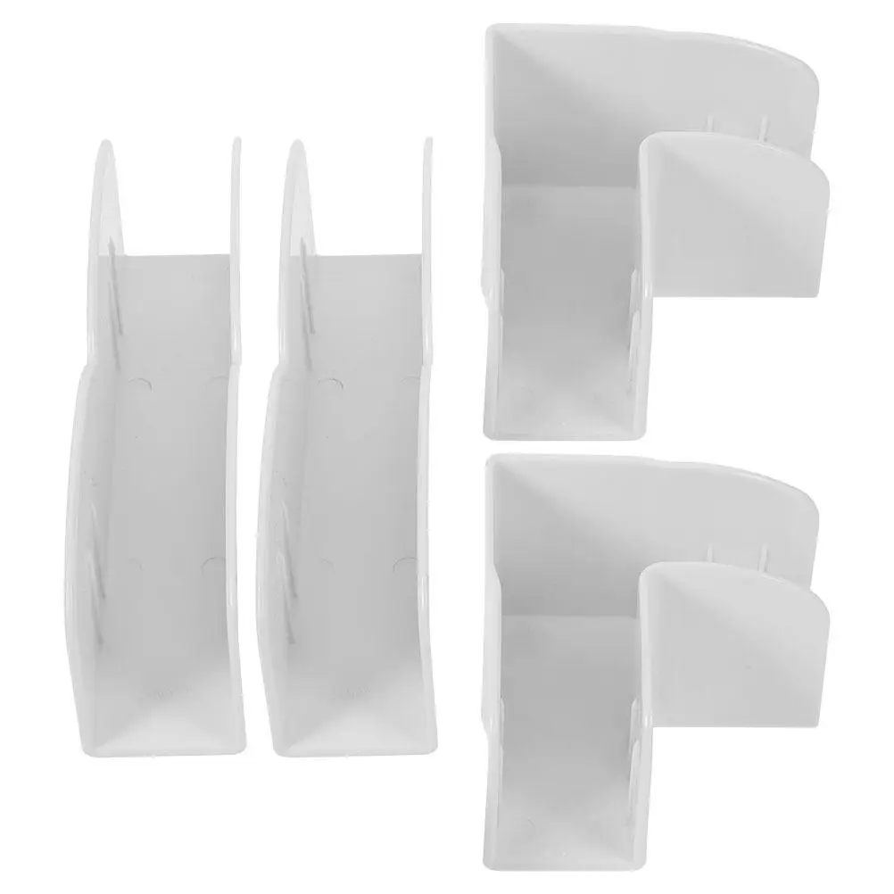 4 قطع من أدوات تثبيت بلاستيكية مضادة للانزلاق لسياج الأطفال، حامل أمان لملحقات سياج الأطفال للمنزل