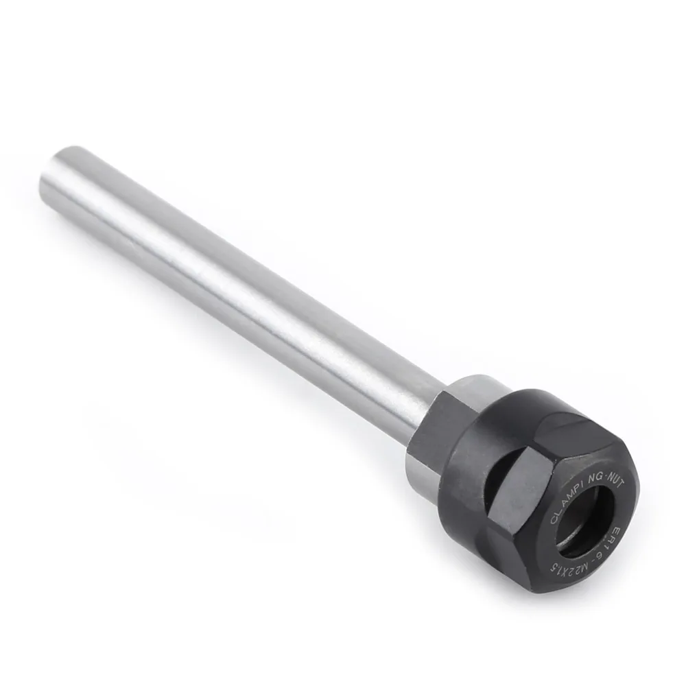 C12-ER16-100L كوليت تشاك حامل 12 مللي متر قضيب قطر 100 مللي متر طول مستقيم عرقوب أداة حامل ER16 كوليت مستقيم عرقوب #1