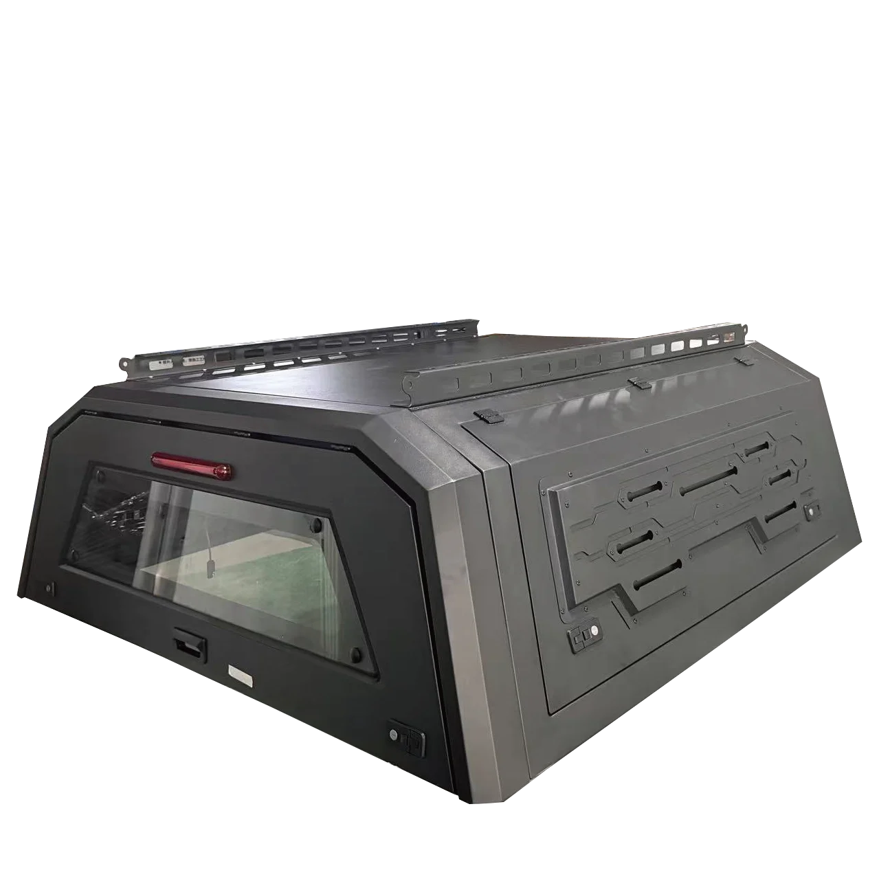 Durable Aluminum Alloy High Canopy Cover for Pickup Trucks-Easy Installation & Cargo Protection Auto Part