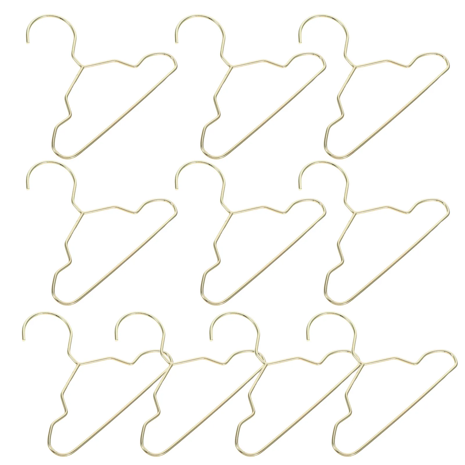 

Набор из 10 прочных металлических вешалок для одежды для собак и кошек: портативные, ветрозащитные, противоскользящие, легкие, удобные для хранения