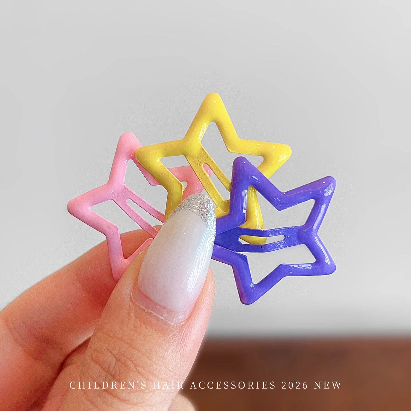 30pcs/bag Cute Hollow Star BB Hair Clips For Women Girls Macaron Candy Color Metal Snap Hair Barrettes Children Hair Accessories view 5