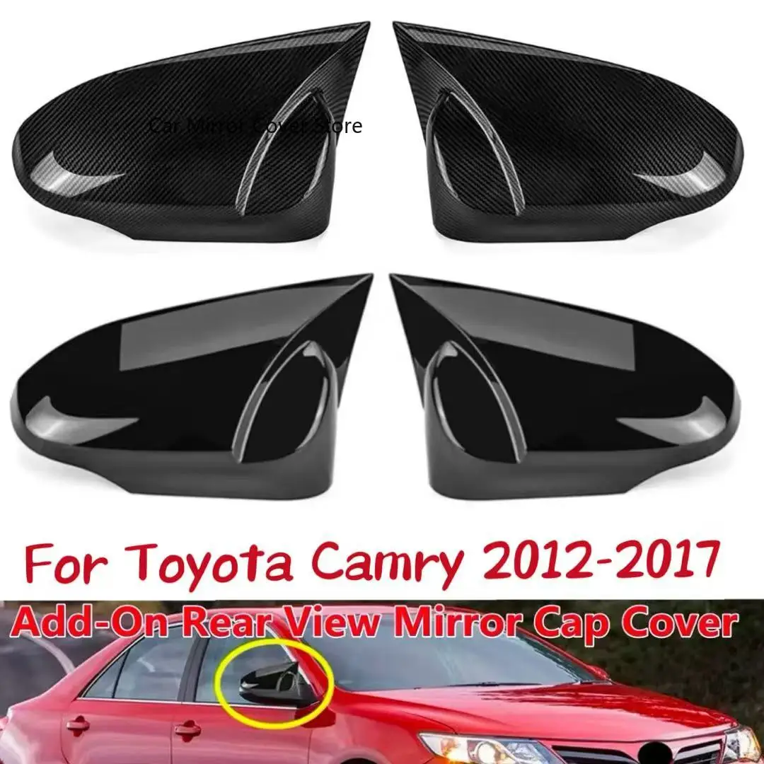

Для Toyota Camry 2012-2016 2017 M стиль крышка зеркала заднего вида аксессуары двери автомобиля боковое крыло зеркало заднего вида крышка