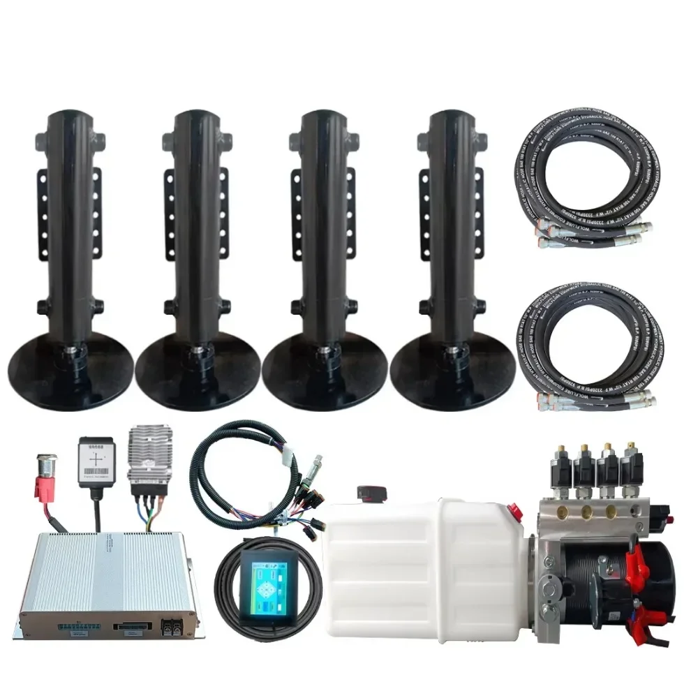 Cilindro idraulico telecomandato per vendite calde per sistema di livellamento per roulotte RV