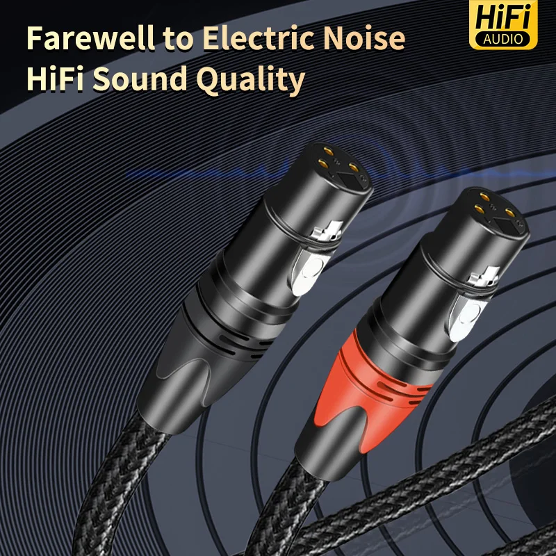 Hifi 4.4mm balanowany do kabla Audio 2XLR posrebrzany 4.4mm wyważony podwójny kabel Audio 2XLR męski i żeński do wzmacniaczy