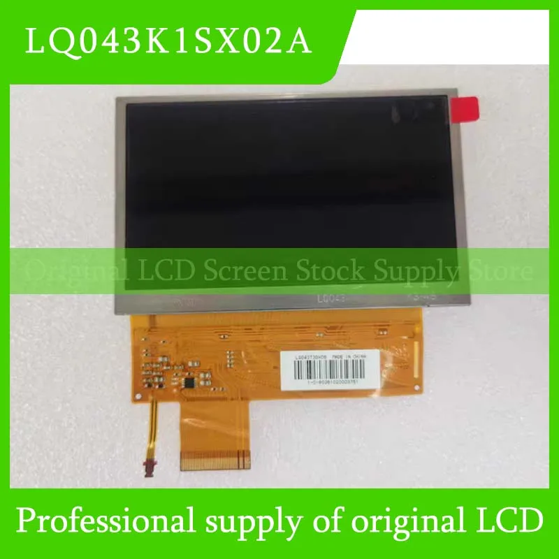 

LQ043K1SX02A 4.3 Inch Original LCD Display Screen Panel for Sharp Brand New and Fast Shipping 100% Tested