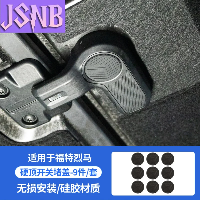 New Hard top switch screw plug cover roof switch screw silicone plug For Ford bronco 2021 2022 2023 2024 2025 accessories