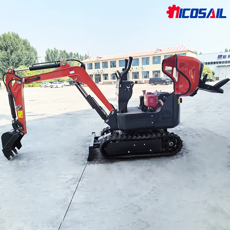 

Customized Multifunction Mini Excavator Prices 1.0 Ton Excavator High Productivity Excavator Operator Nks manufacturing factory