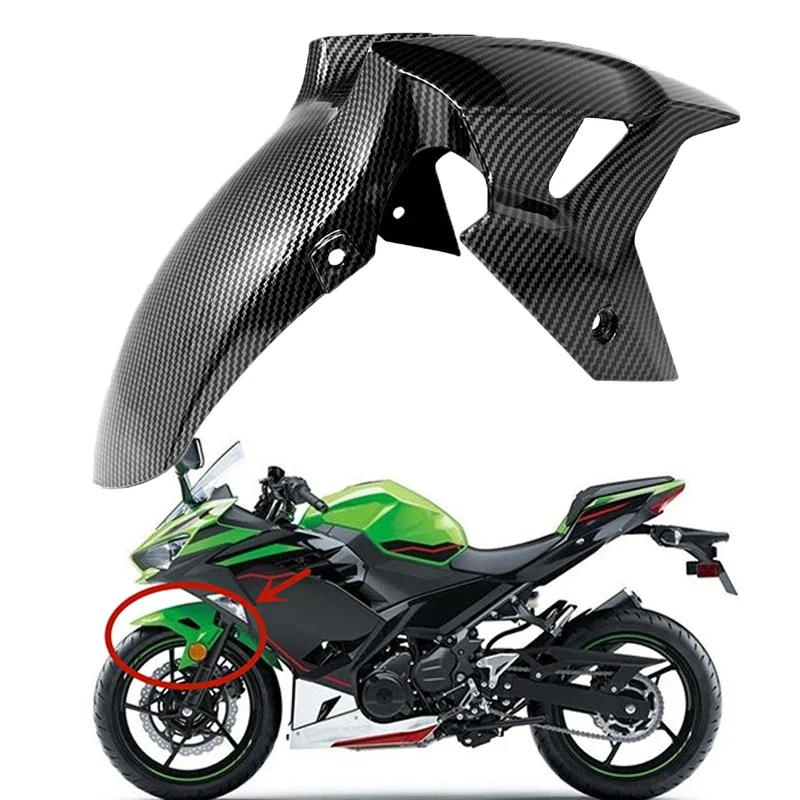 Guardabarros delantero para motocicleta, cubierta protectora de neumáticos, accesorios para Kawasaki Ninja 400, Z400, 2018, 2019, 2020, 2021, 2022