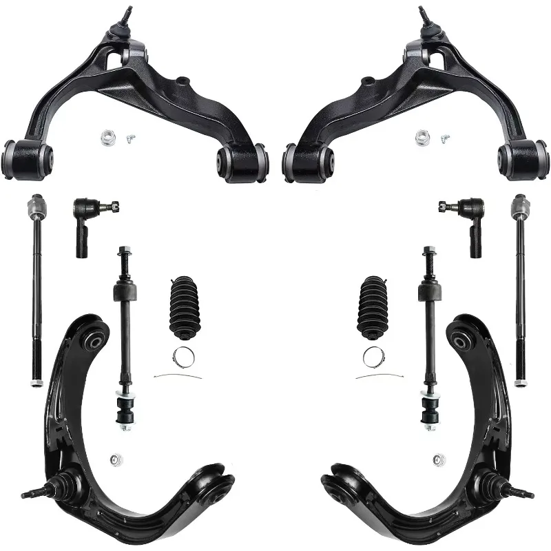 

Suspension Kit Control Arm Ball Joint Tie Rod Arm Sway bar Link for DODGES RAM 1500 PICKUP RWD 2006-2008 (5 Lug Wheel)