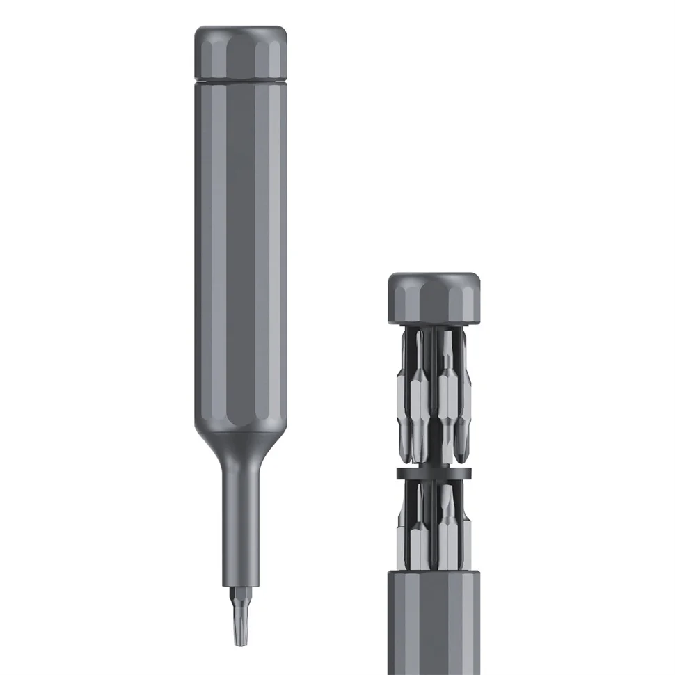 27-in-1-Präzisions-Schraubendreher-Set, S2-Bits aus legiertem Stahl, magnetischer Aufbewahrungsgriff, tragbares Multi-Bit-Reparaturwerkzeug für Telefon und Laptop