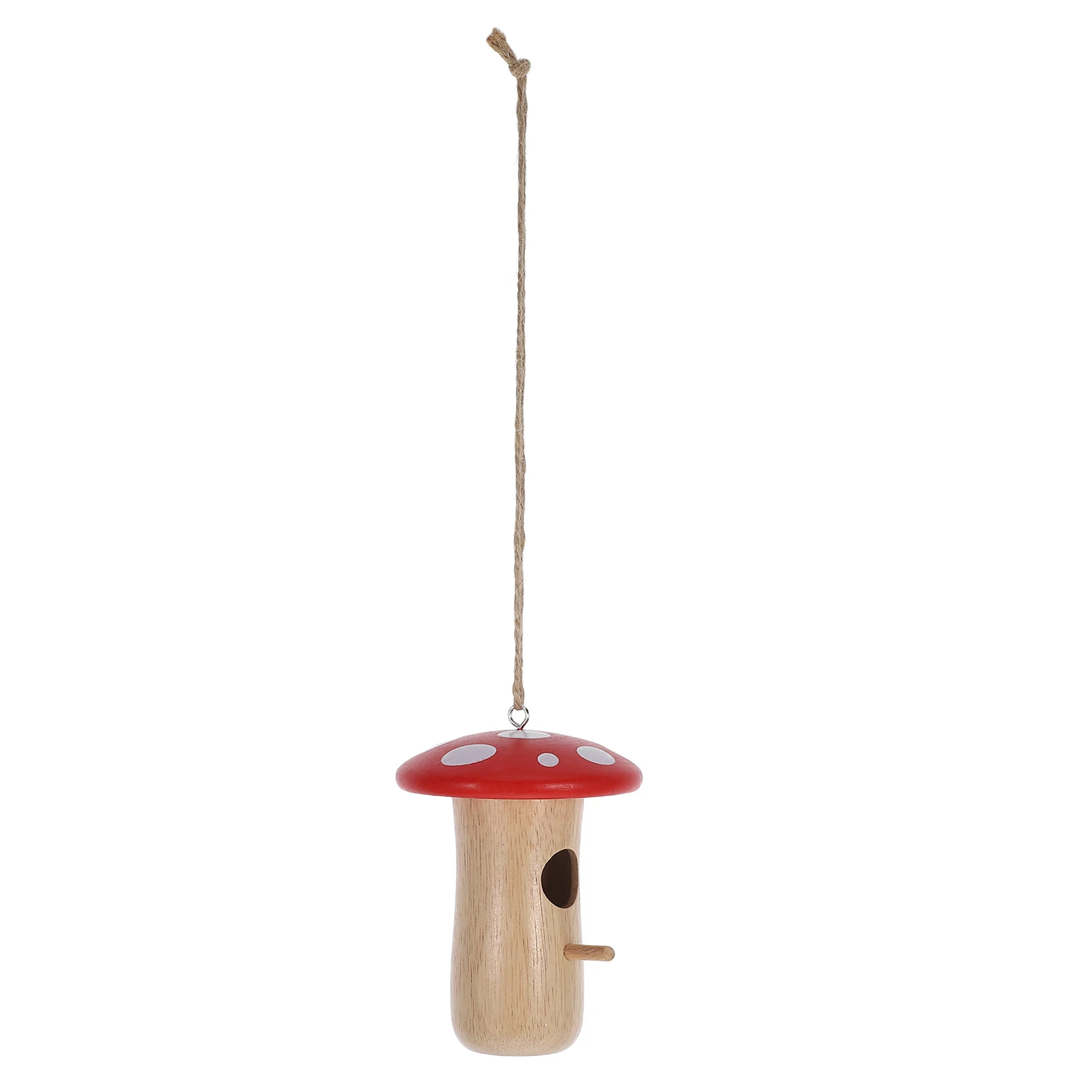 

Mushroom Shaped For Hummingbird Decor Outside House Wooden Garden Decor Outdoor Hanging Birdhouses for Patio Yard