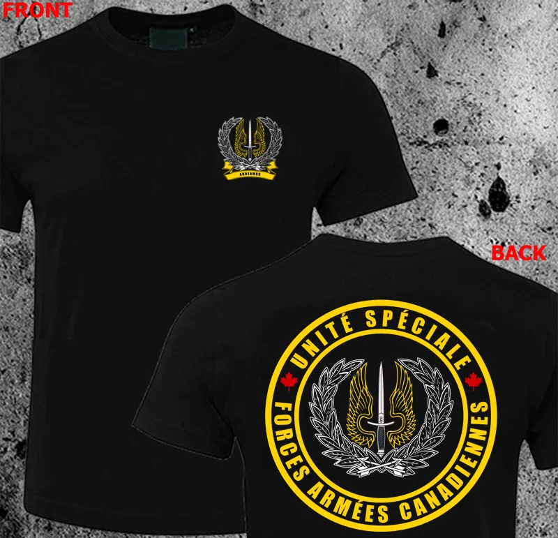 Canadian Special Operations Regiment CSOR Elite T-Shirt O-Neck Short Sleeve Summer Casual Mens
