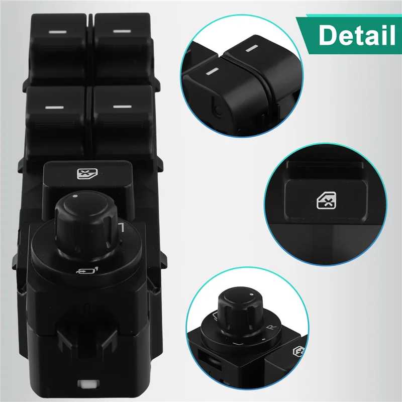 A65P-For Mazda 6 2014-2015 GKL2-66-350A GKL266350A LHD مفتاح زجاجي للطاقة الرئيسية
