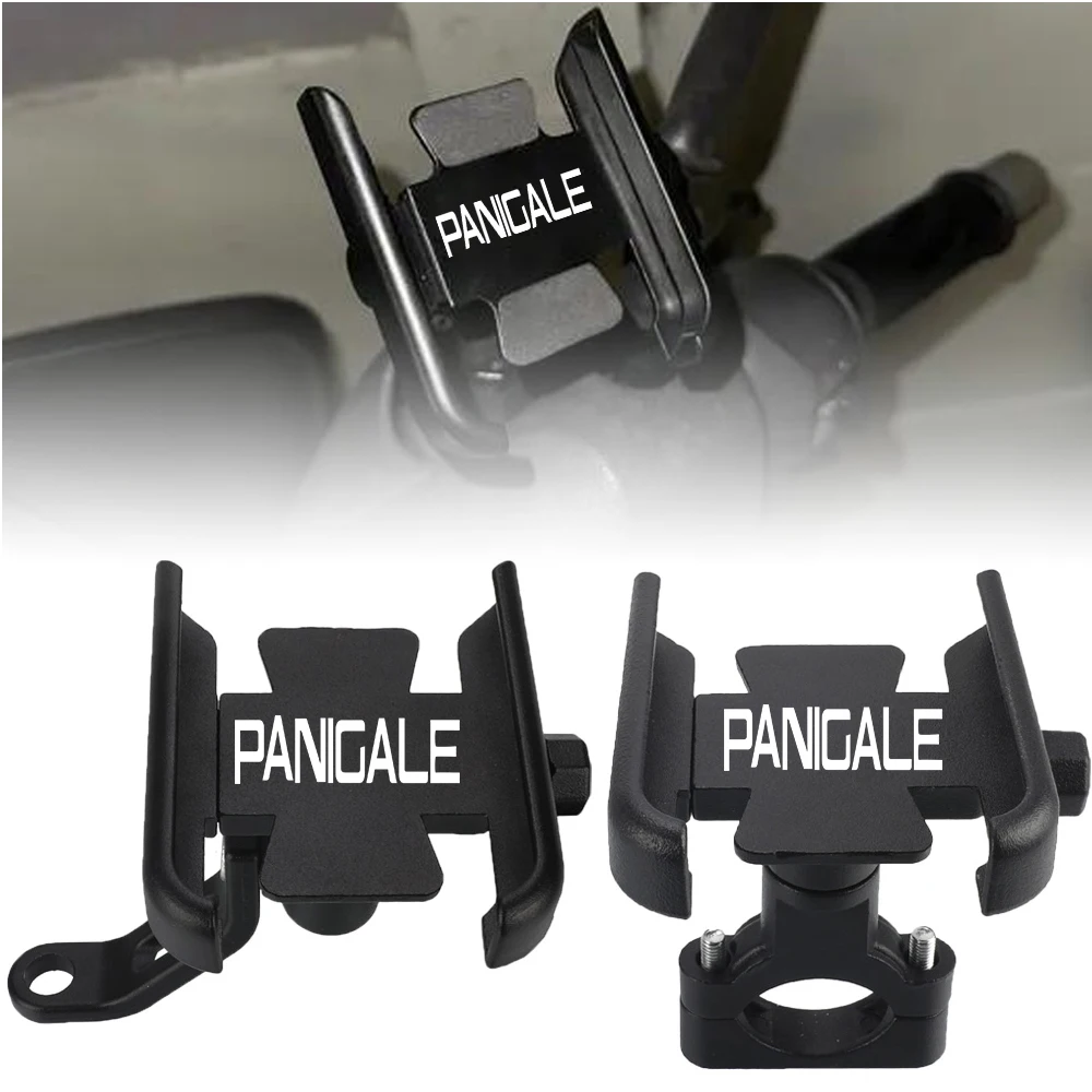 

For DUCATI 899 959 1199 1299 Panigale V2 V4 V4S Motorcycle Accessories Aluminum Handlebar Mobile Phone Holder GPS Stand Bracket