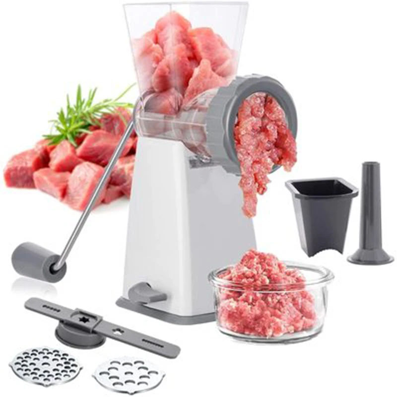 

Beef Sausages Maker Manual Meat Mincer Hand Operated Food Processors Noodles Grinder Kitchen Accessories Gadgets