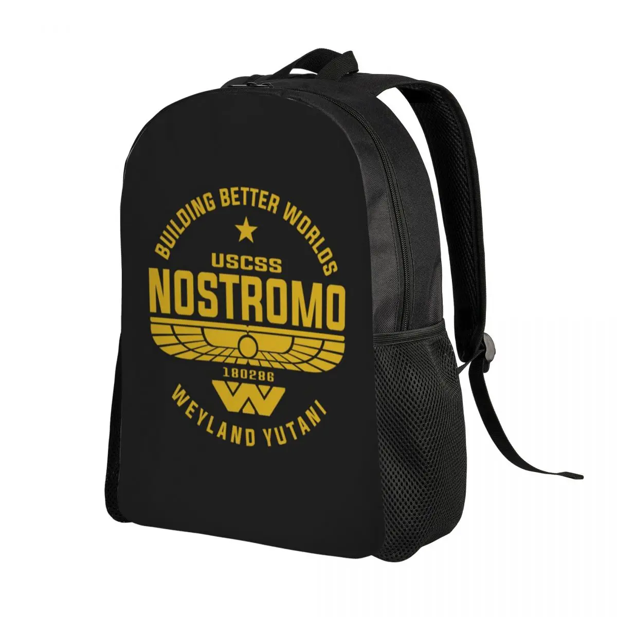 Nostromo Alien Backpack Daypack Large Capacity Boys Girls BookBag School Bag Shoulder Bags for Men Women