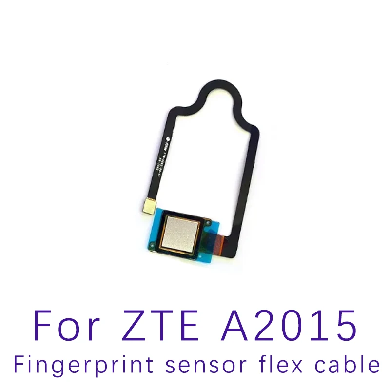 For ZTE Axon A2015 Fingerprint Sensor Flex Cable Home Back Button Key Touch ID Repair Parts