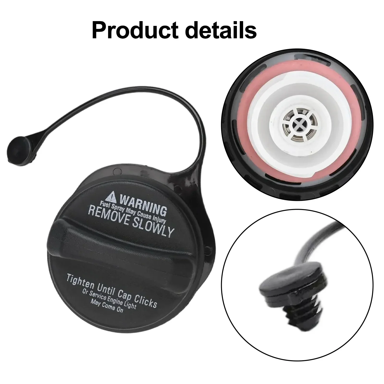 

Vehicle Repair Fuel Tank Filler Cap As Shown OEM Fuel Cap Replacement Plastic Material Cap Direct Replacement Part For Mazda 3