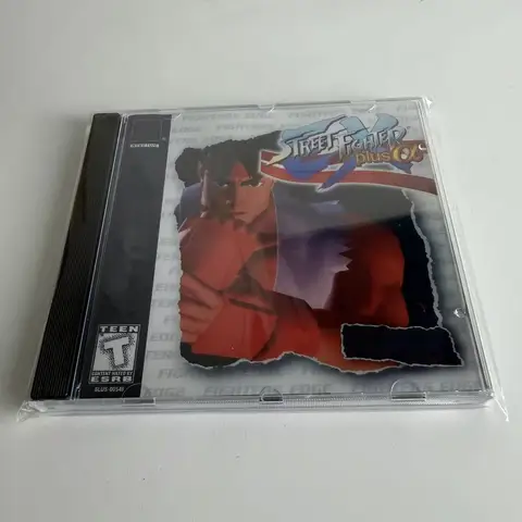 High-quality Reproduction Disc For PS1: Street Fighter EX Plus α (US Vibration Version, No Manual)