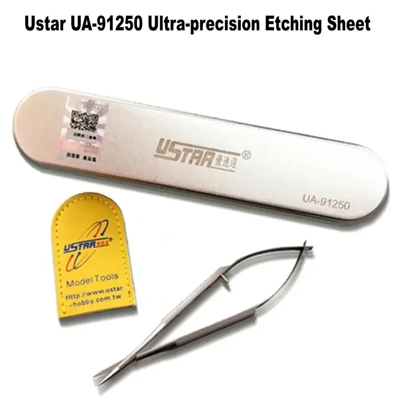 

Ustar UA-91250 Assembly Model Building Tools Ultra-precision Etching Sheet PE Detail Operation Scissors Hobby Tools