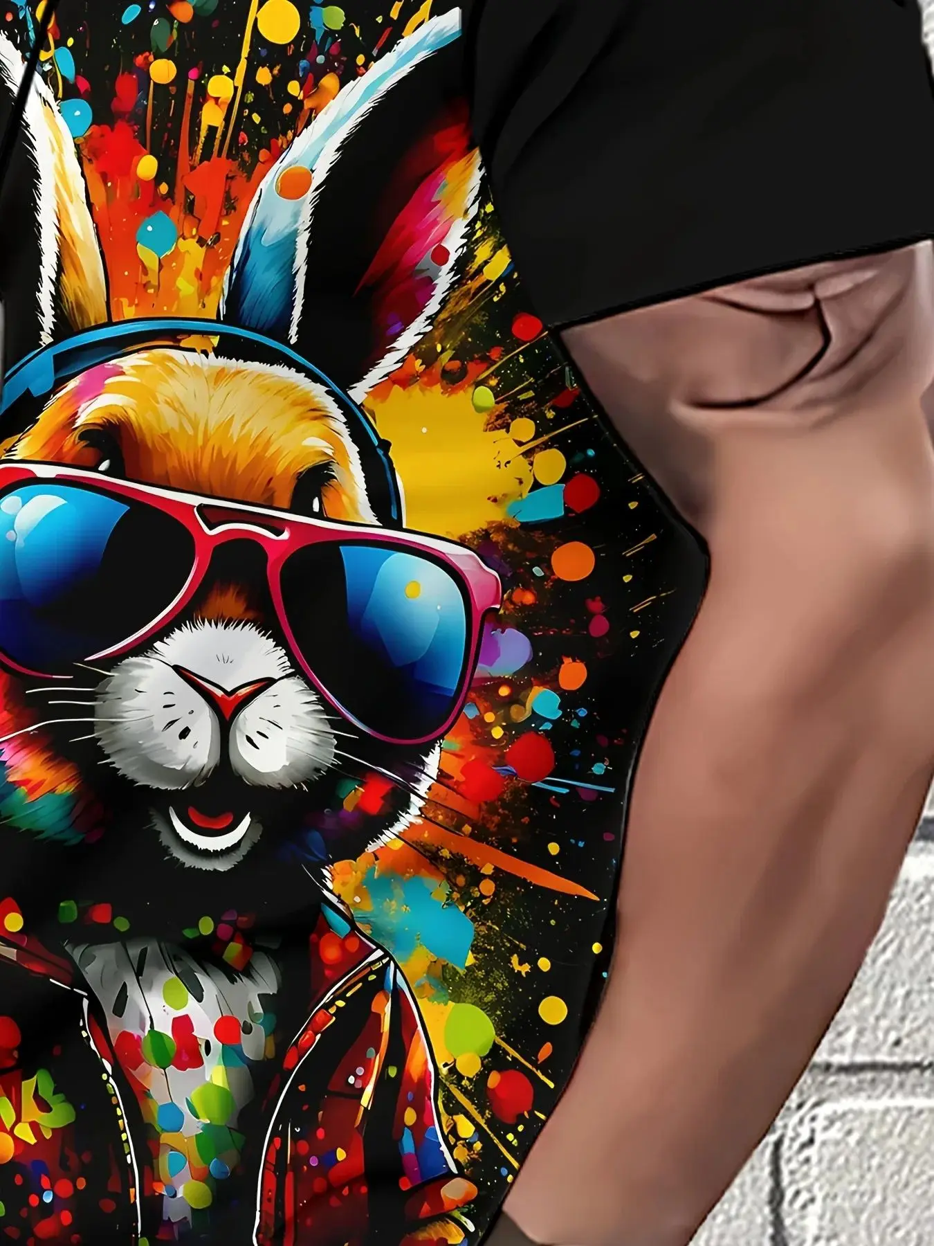 مجموعة الملابس الرياضية الصيفية غير الرسمية للرجال 2025 مصنوعة من البوليستر المطبوع ثلاثي الأبعاد وهو مريح وناعم #5