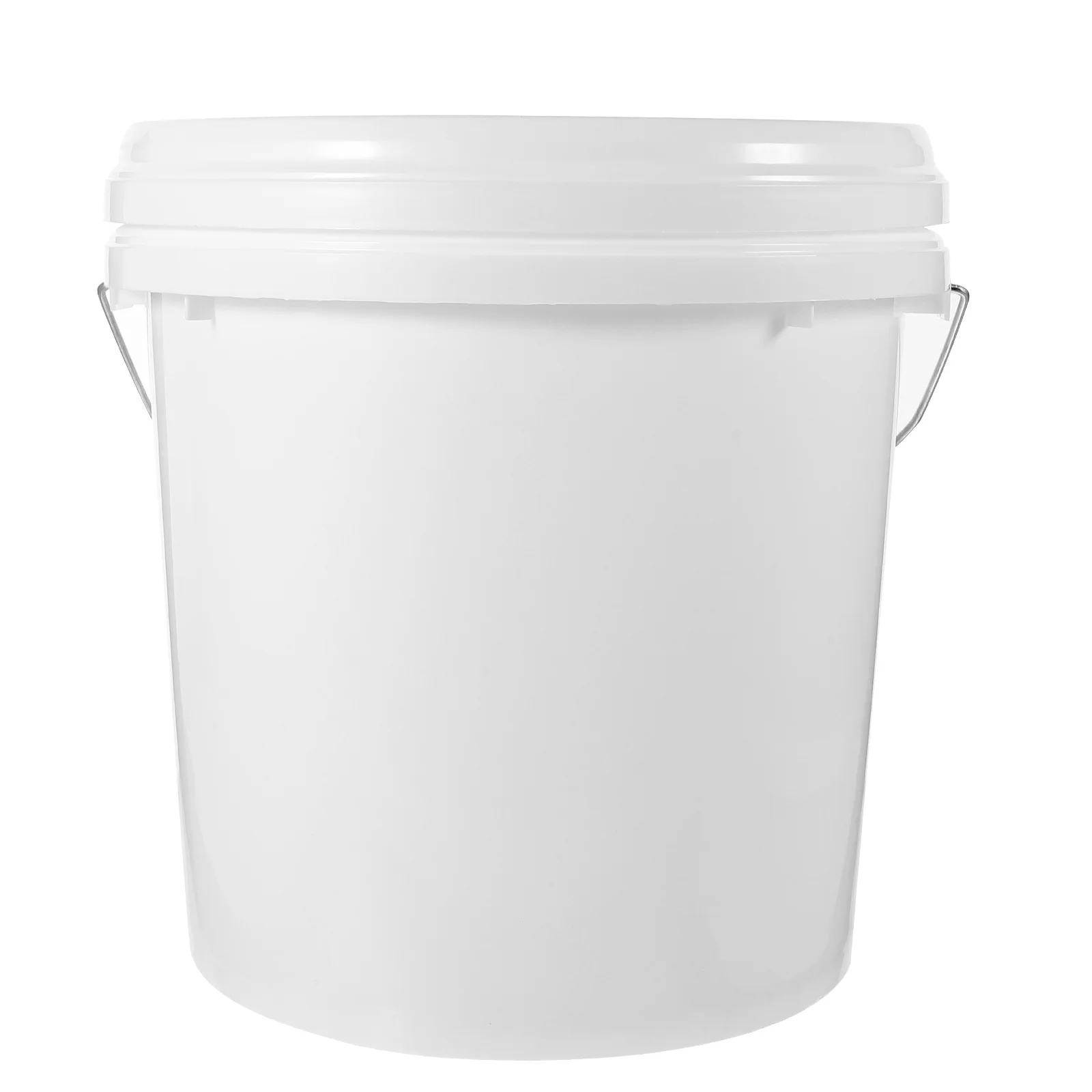 

Painting Bucket 10L Multi-Functional Airtight Lid Iron Handle Durable Pigment Container for Paint Storage and Mixing Color
