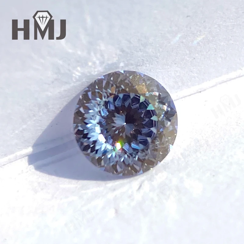 Moissanit-Diamant, mehrfarbig, rund, 100 Facetten, mit GRA-Zertifikat, DIY-Ring, Halskette, Ohrringe für die Schmuckherstellung, Großhandel – Detail 36