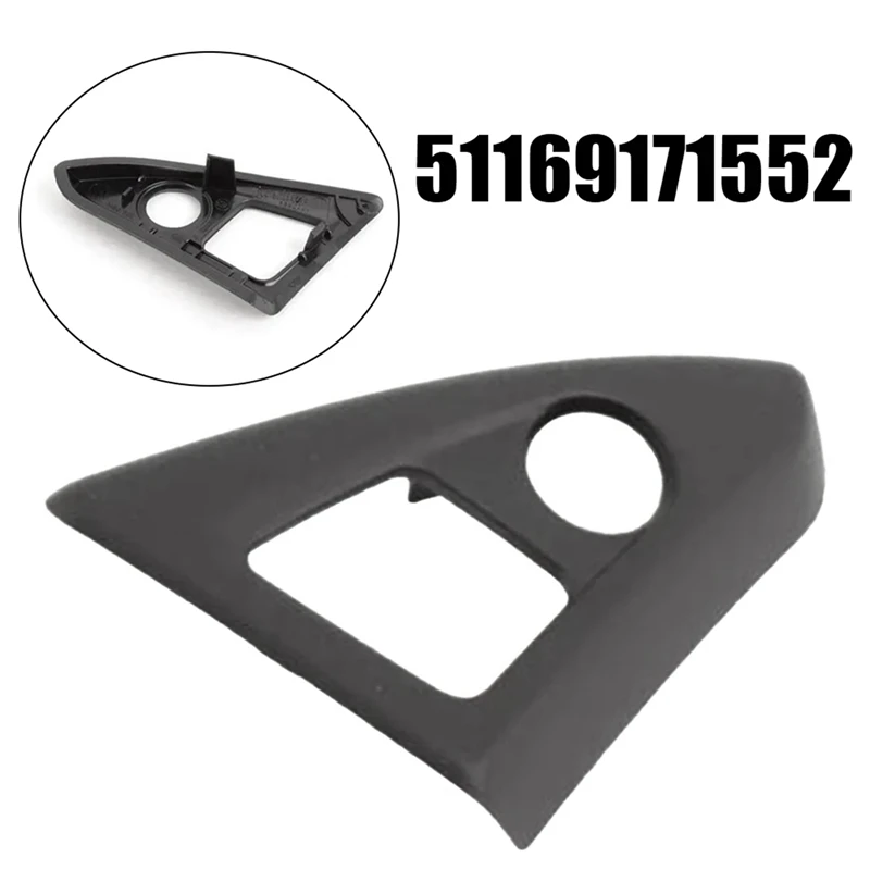 Car Console Lock Cylinder Trim Cover 51169171552 For BMW 5-Series F10 F11 F18 2010-2016 Center Panel Fastening End Panel Parts