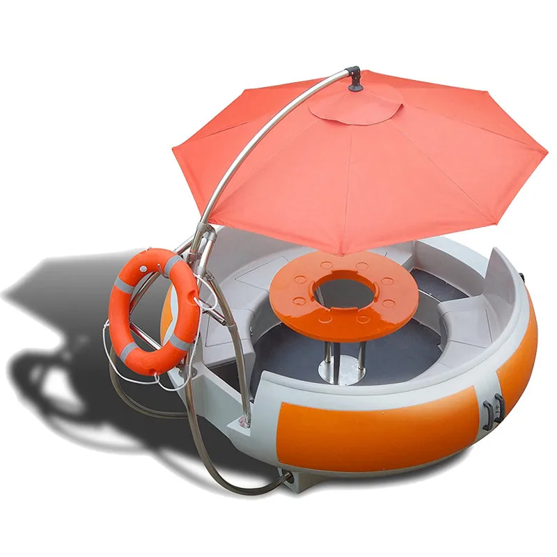 Chinese small hard plastic bbq donut boat prices electric motor cheap mini speed jet clear bottom acrylic kayak boat for sale