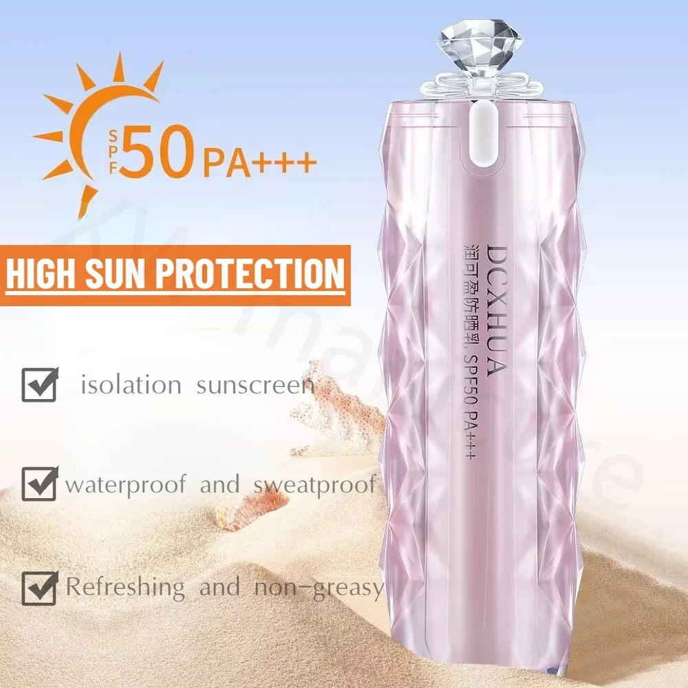 SPF50+ Winter Grass Summer Flower Anti-ultraviolet Rays Relieve Sunburn Sun Red Repair Skin Moisturizing Whole Body Sunscreen