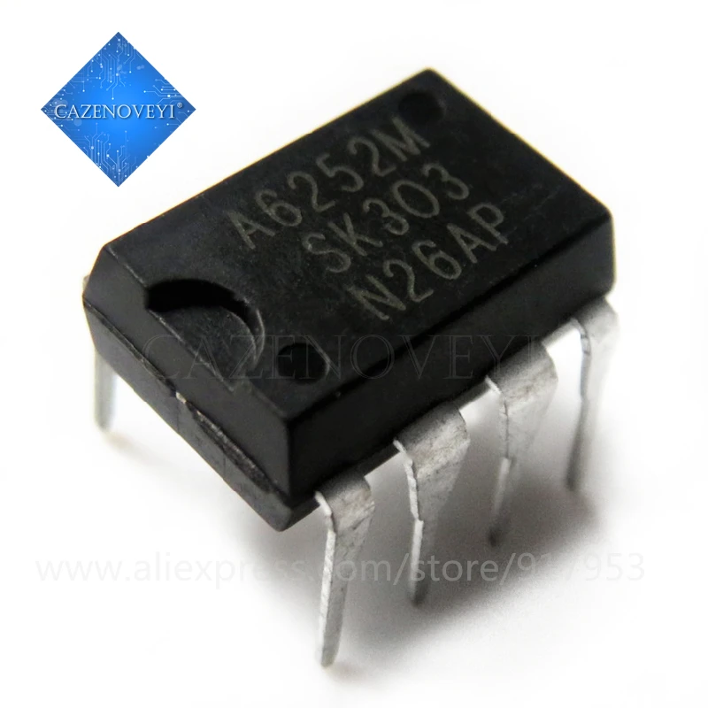 5pcs/lot STR-A6252M A6252M A6252 DIP-7 In Stock