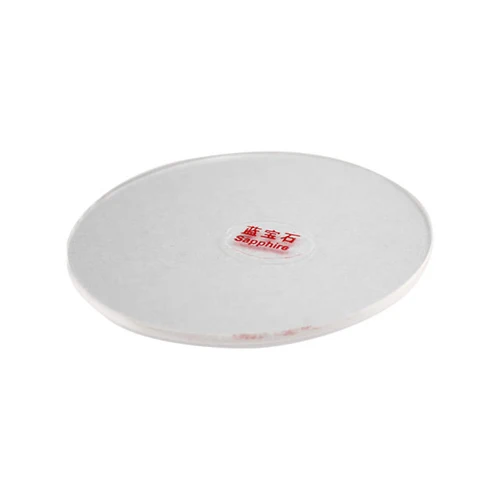 Imagen 2 del producto 1,5mm de espesor en diámetro 24mm-40mm cristal transparente reloj cristal zafiro reemplazo plano 1 pieza
