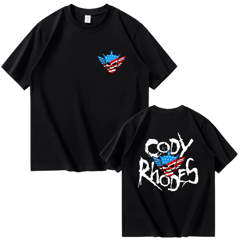 Cody Rhodes American Nightmare T shirts Men Fashion Cotton Short Sleeve T shirt Women Casual Cool Harajuku Tee Tops Camiseta