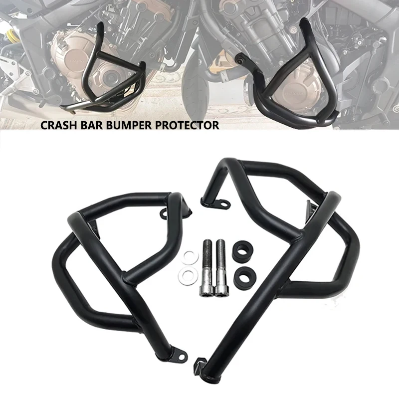 CB650R Engine Guard Crash Bar Frame Bumper For HONDA CB650 R CB 650R 2019-2023 2021 2022 Motorcycle Fall Protection Protector