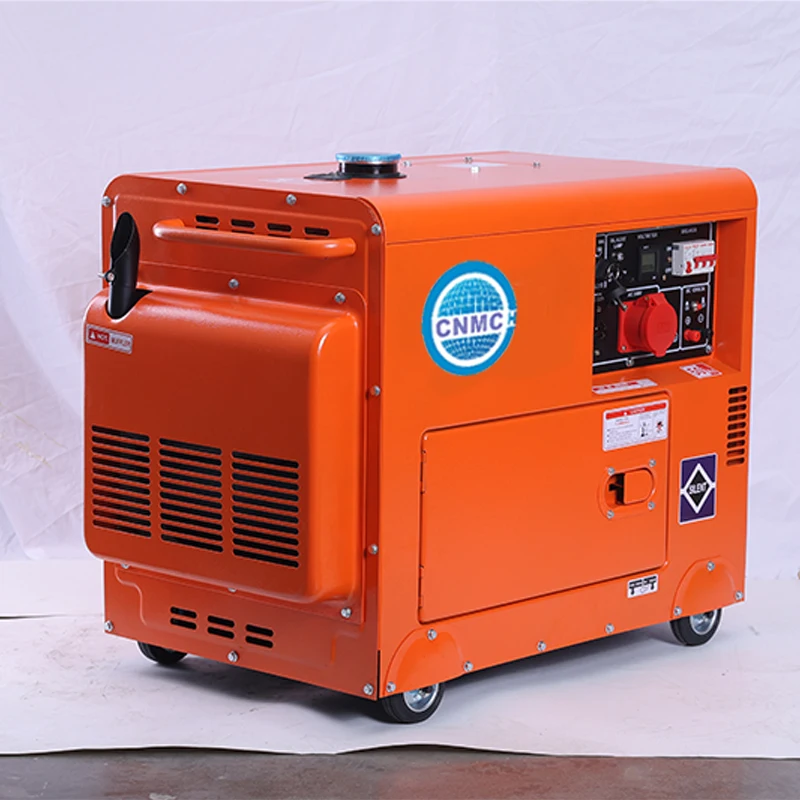 

5500Watt Diesla Quiet Lightweight Generator 110V/220V 60HZ Emergency Power Supply Suitable for Household Electricity Genset