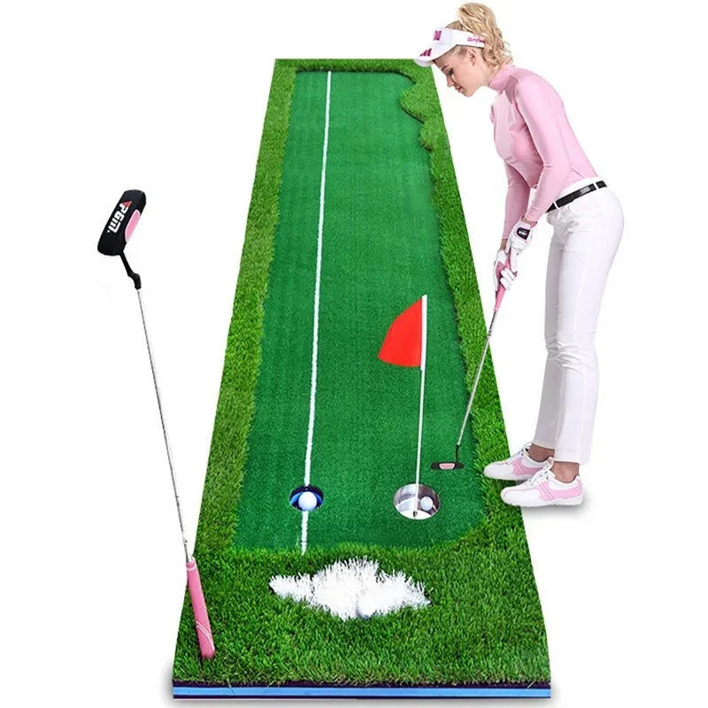 PGM Practice Blanket Free Putting Indoor/outdoor Golf Putting Green Home Practice Portable Two/four-color Fairway GL001