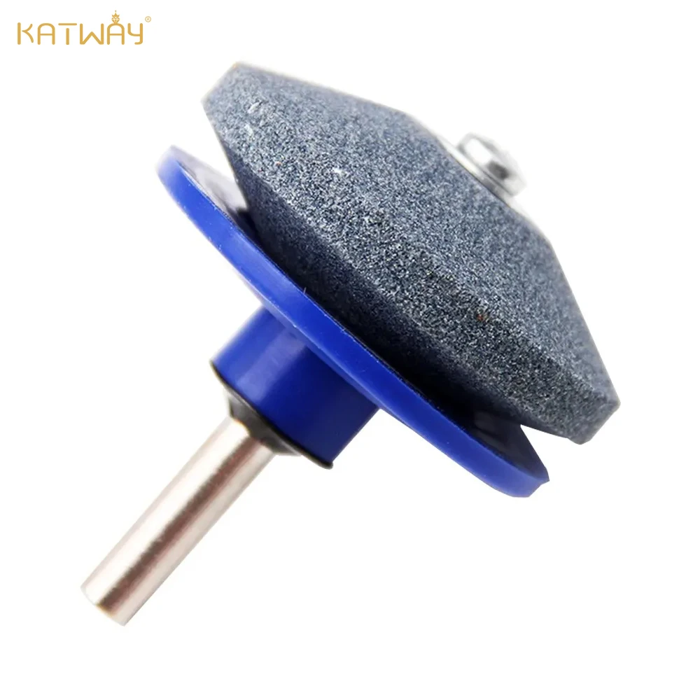 

KATWAY Grinding Stone Electric Knife Sharpener, Wind Power Mower Wear Resistant Knife Sharpener Grinding Head Tool HH-AA122