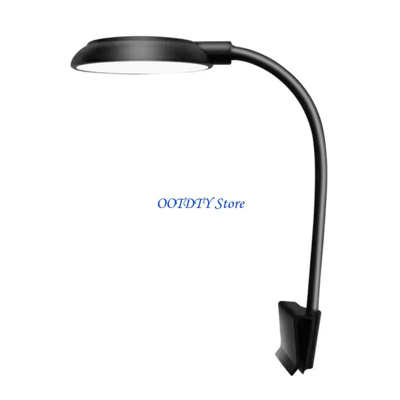 367A LED Aquarium Light Clip-On Fish Tanks Lighting Fit for Small and Fish Tanks 5W 360-Degree Rotatable Anti-Glare